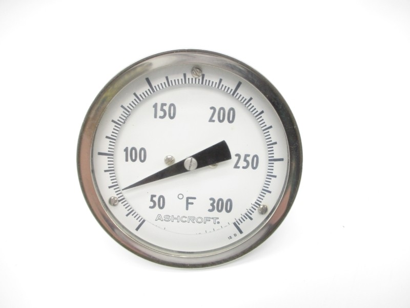 ASHCROFT 30EI60R025 50/300’F 3″ STEM2-1/2 NSMP