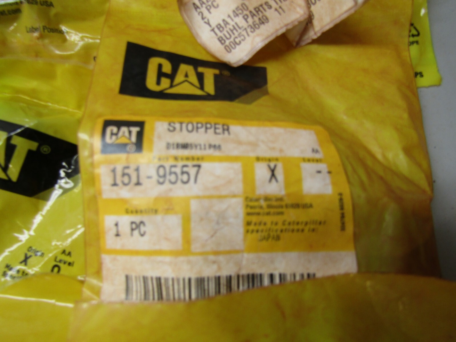 Caterpillar 151-9557 Stopper Lot of 14!