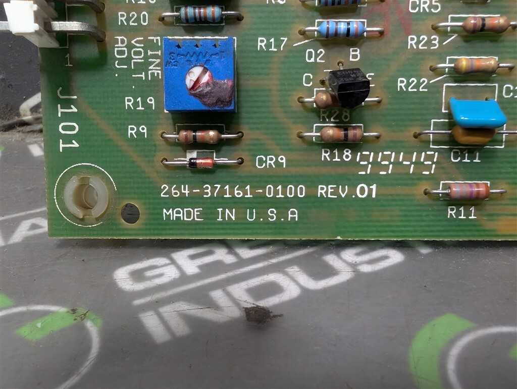 USED SOLA Electric 264-37161-0100 Power Supply Control Board 9-7705-1 Rev 01