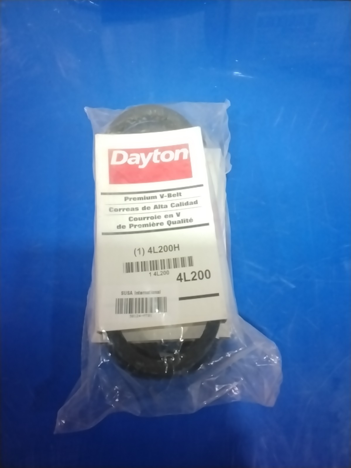DAYTON PREMIUM V-BELT 4L200/4L200H, Lot Of 4