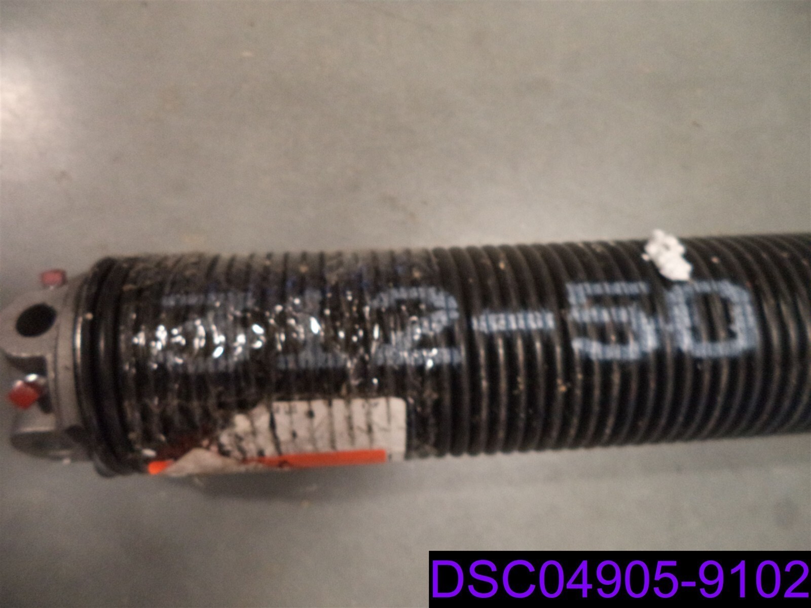 Overhead Door Spring 53″ Overall, 50″ Spring, 4″ OD, 1/4″ OD Wire P/N 312-50