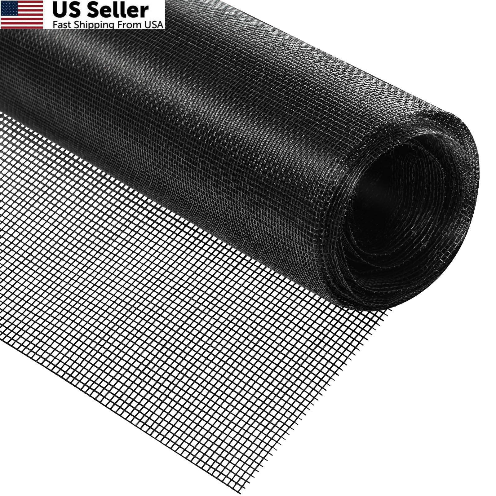 48″x102″ Fiberglass Window Screen Mesh Replacement for Doors Patio & Windows USA