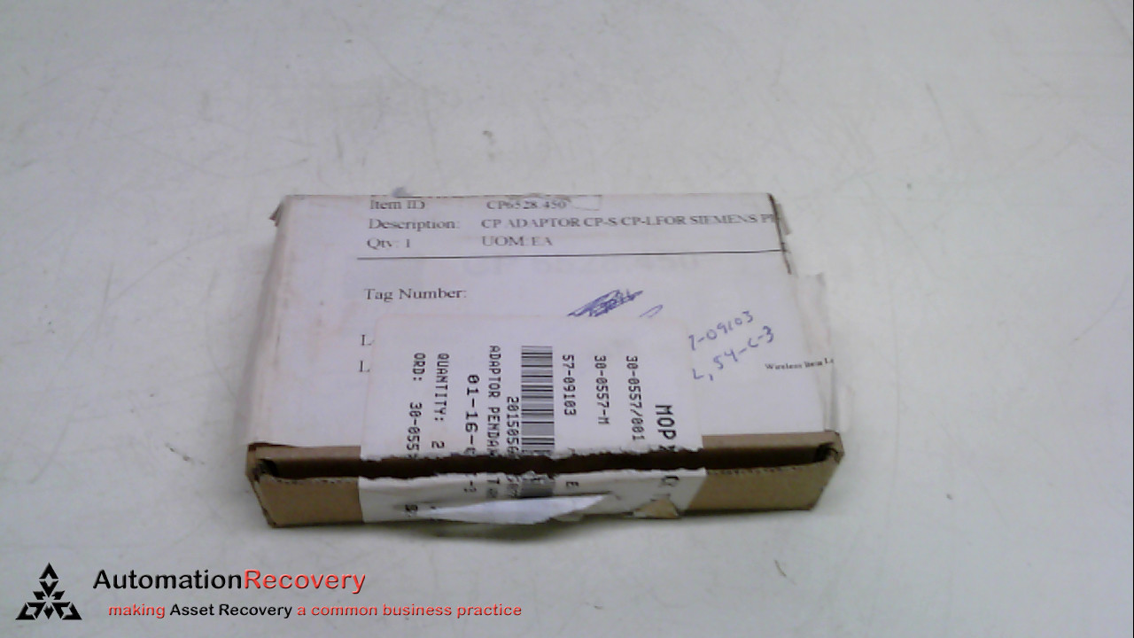 RITTAL CP 6528.450, ADAPTER FOR SIEMENS PRO-PANEL, 120MM X 65MM, NEW #246698