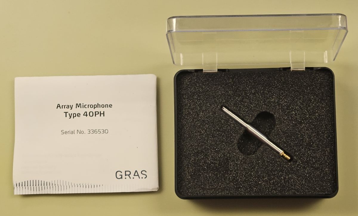 GRAS Type 40PH CCP Array Microphone – 50 mV/Pa – SMB Connector – S/N 336530