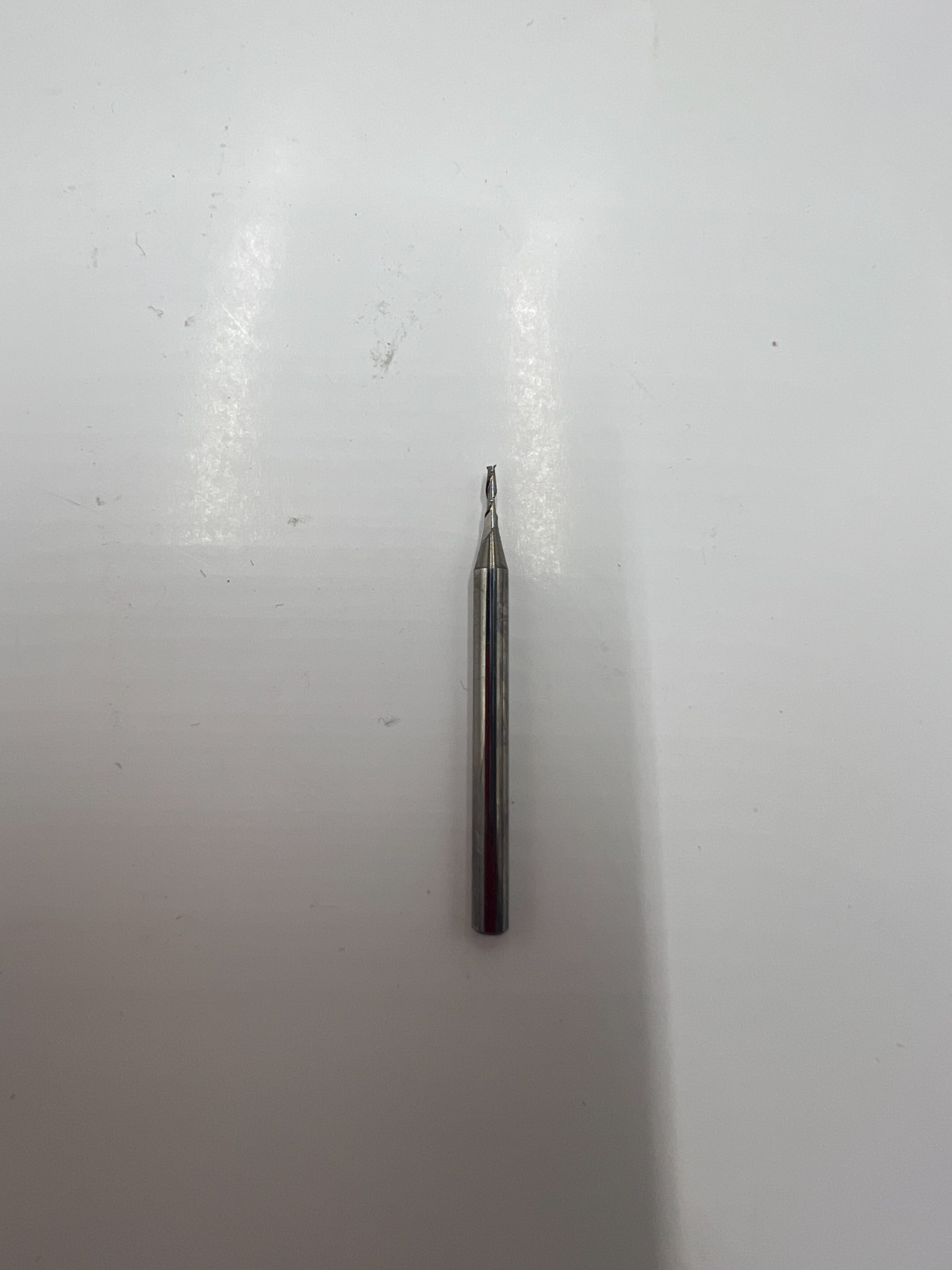 (QTY 2) Accupro 01216332 Square End Mill 1mm Dia 4mm LOC, 2FL Solid Carbide