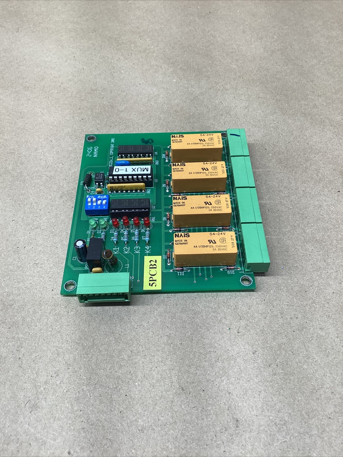 Staubli QMC121_1 Circuit Board #714PT97FML