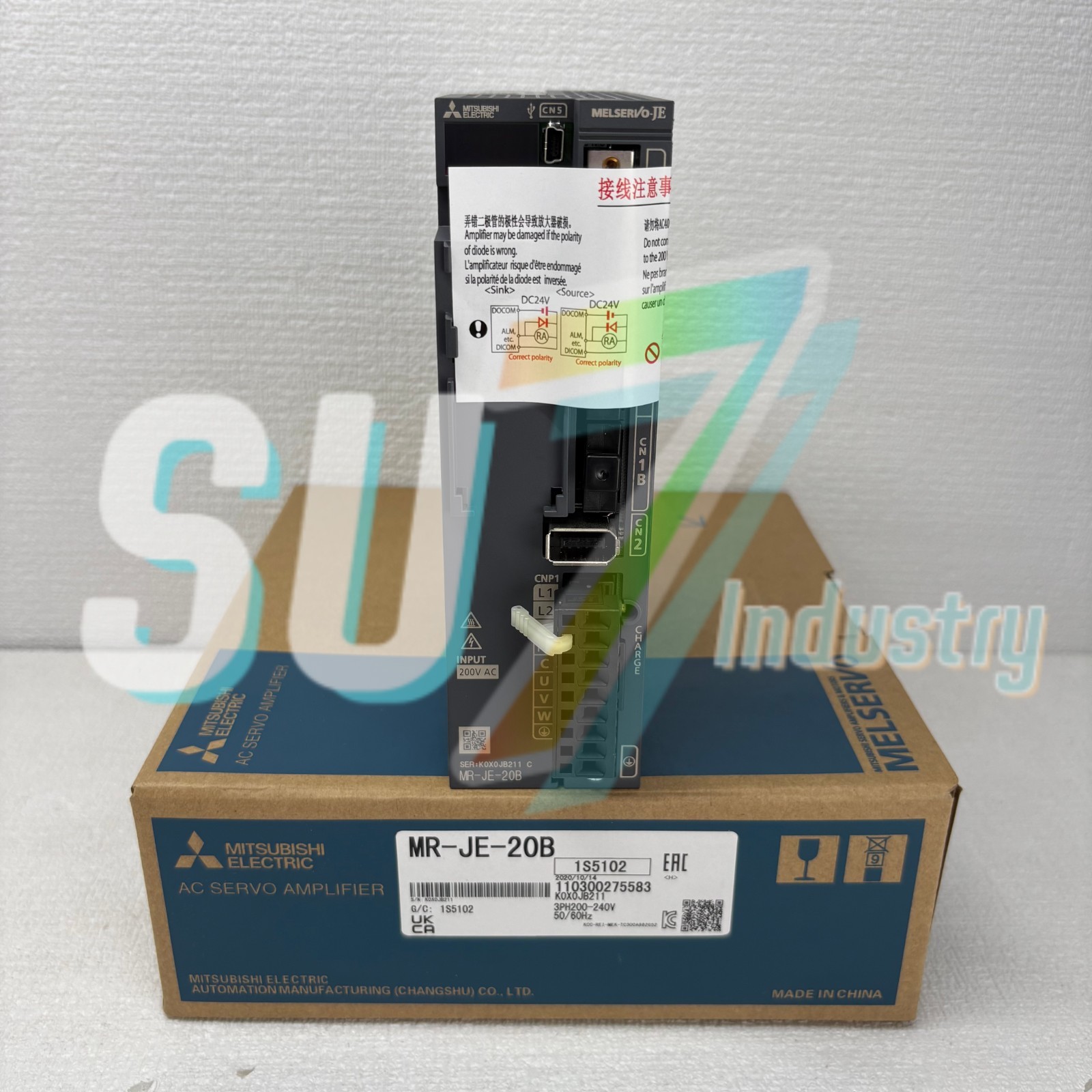 #1pcs new Mitsubishi MR-JE-20B Servo Driver