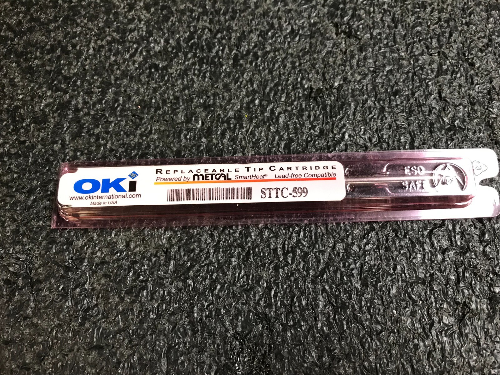 OKI METCAL Chisel 30˚ Bent STTC-599 Lead Free Replacement Tip Cartridge