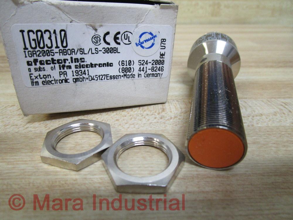 IFM Efector IGA2005-ABOA/SL/LS-300BL Sensor IG0310