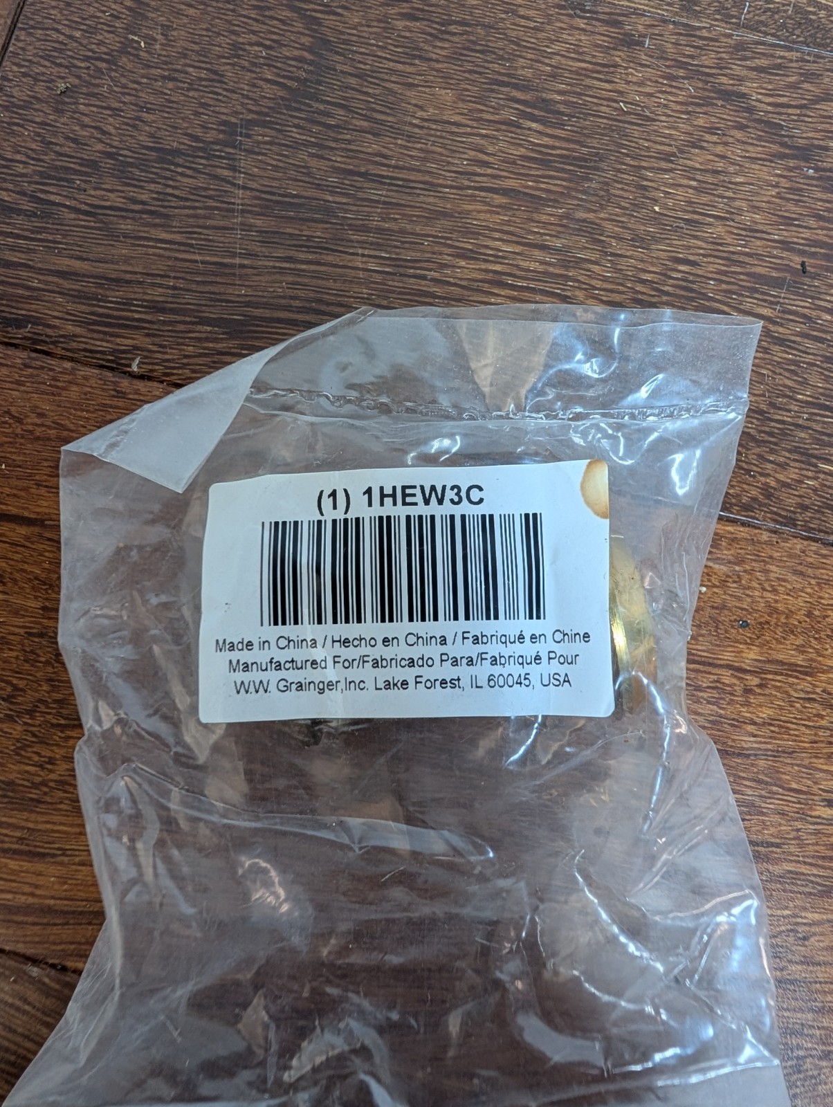 Grainger 1HEW3C Brass Door Viewer