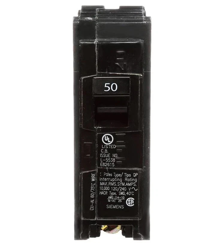 NEW SIEMENS Q150 50A 120V 1 Pole Circuit Breaker