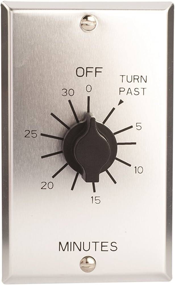 TORK C530M 120V Spring-Wound Timer Range 0 To 30 Min.
