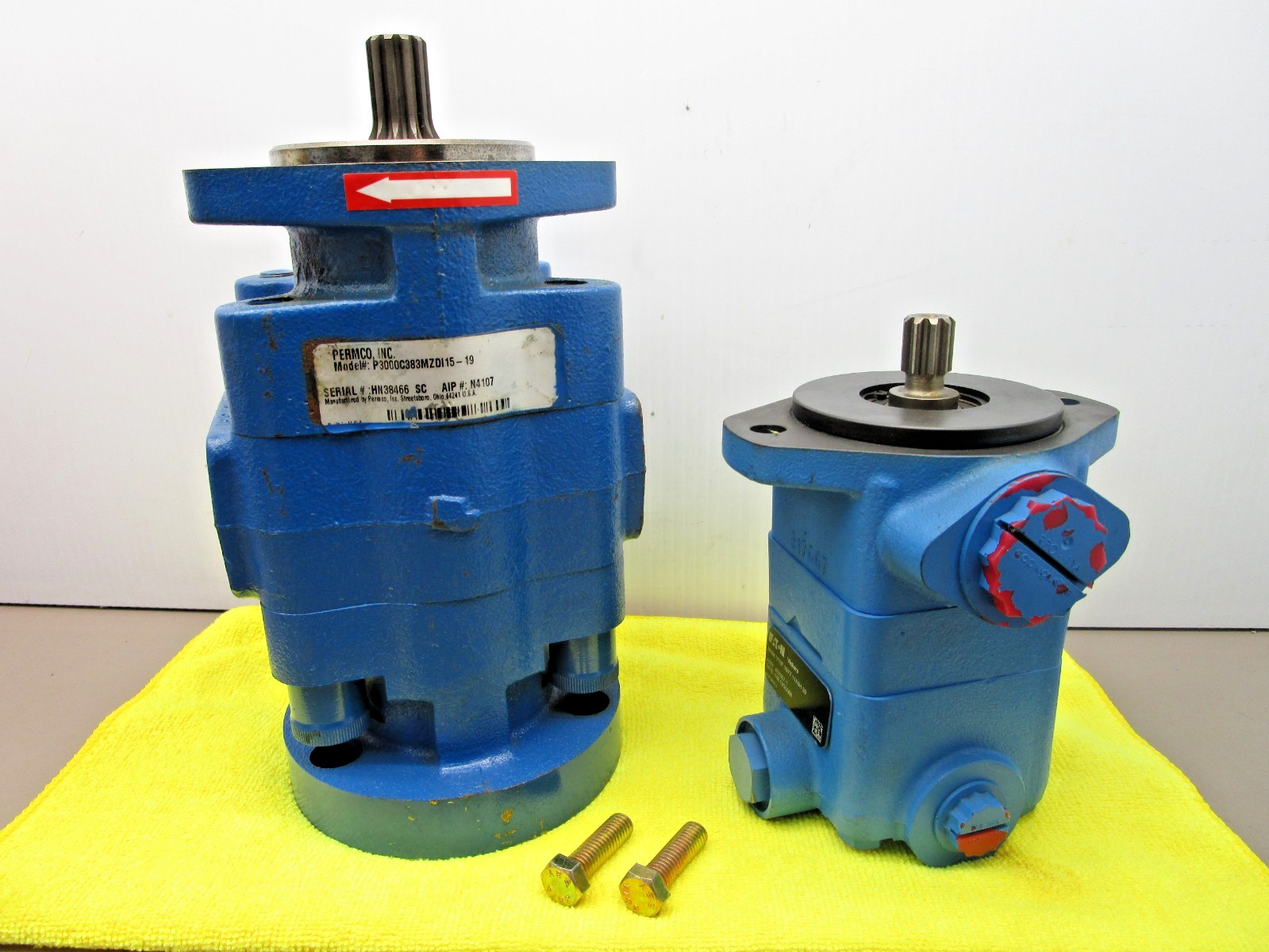 Permco P3000C383MZDI15-19 Hydraulic Fan / Steering Pump Vickers V10F1S7T11A5H20
