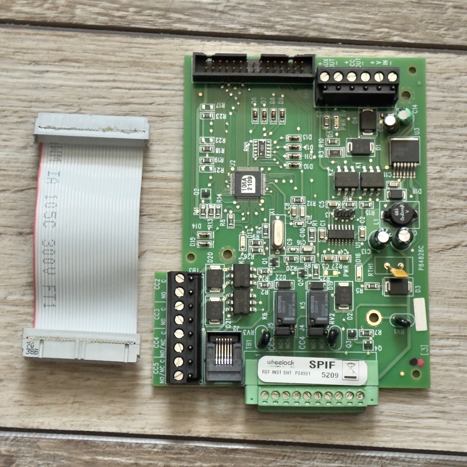 Wheelock FACP Fire Alarm Control Panel Interface Module For SP40S