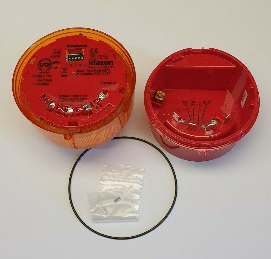 NHP KL2496A Sound Amber LED Beacon 17-60VD