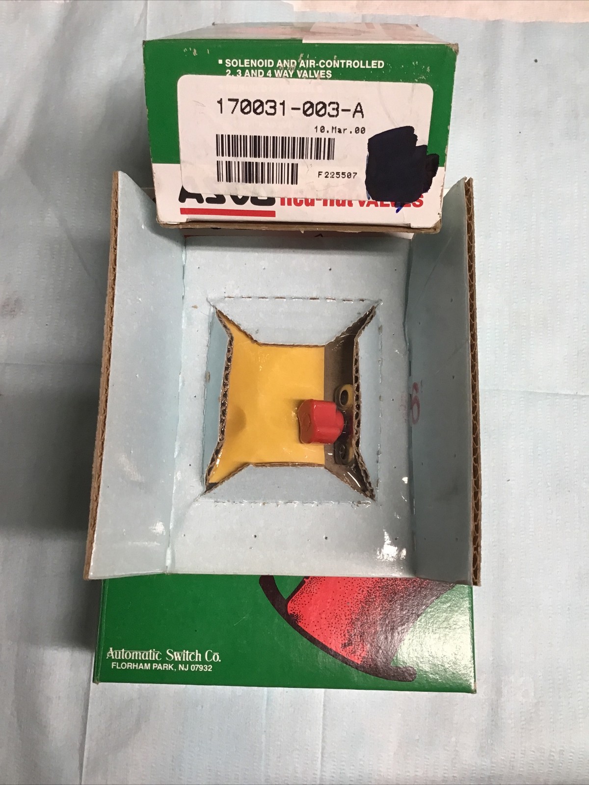 LOT OF (3) NEW OLD STOCK! ASCO RED HAT VALVE REPAIR KITS 170031-003-A