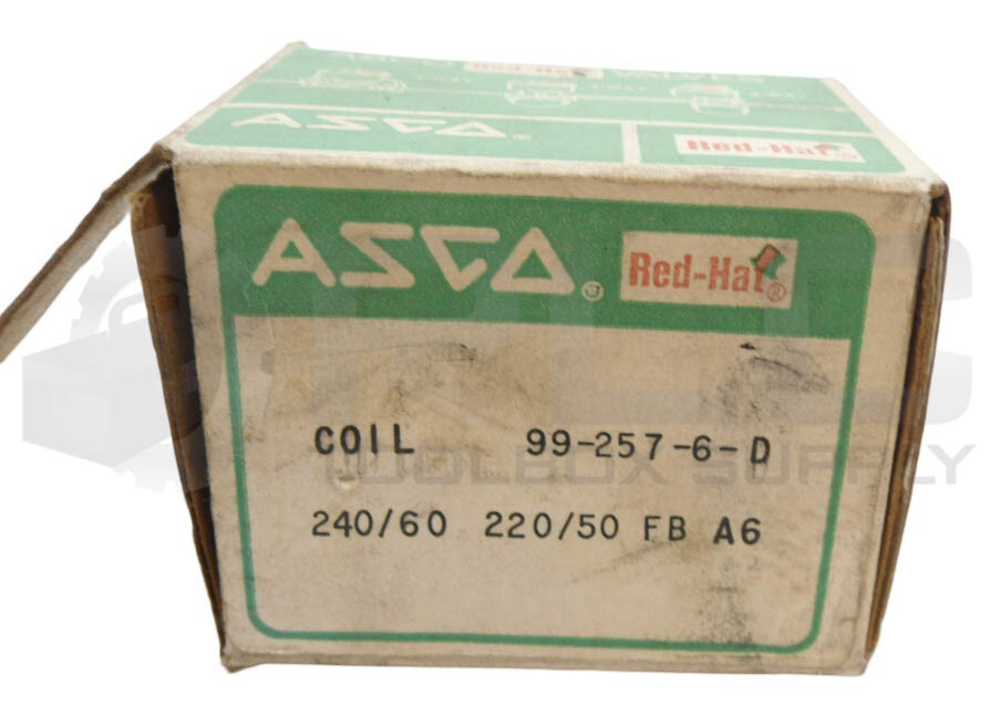 NEW ASCO 99-257-6D SOLENOID COIL 220-240V 50/60HZ 99-257-6-D *READ*