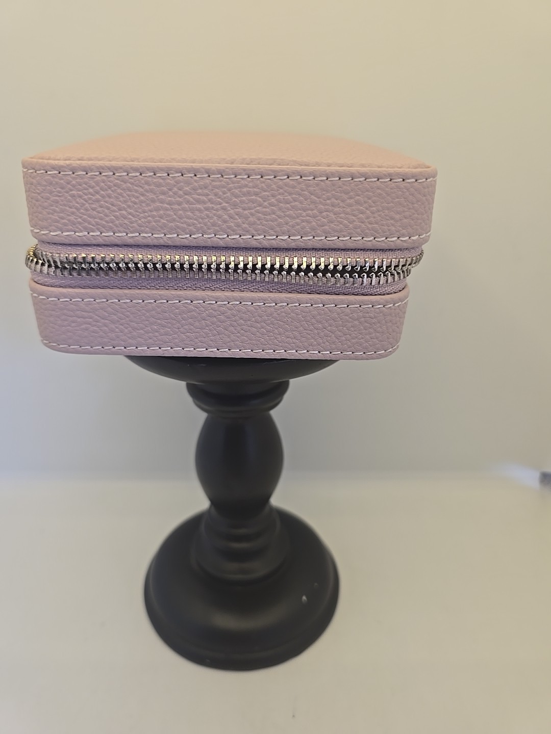 Mark & Graham – Small Travel Pebbled Leather Jewelry Case – NO Monogram **NEW**