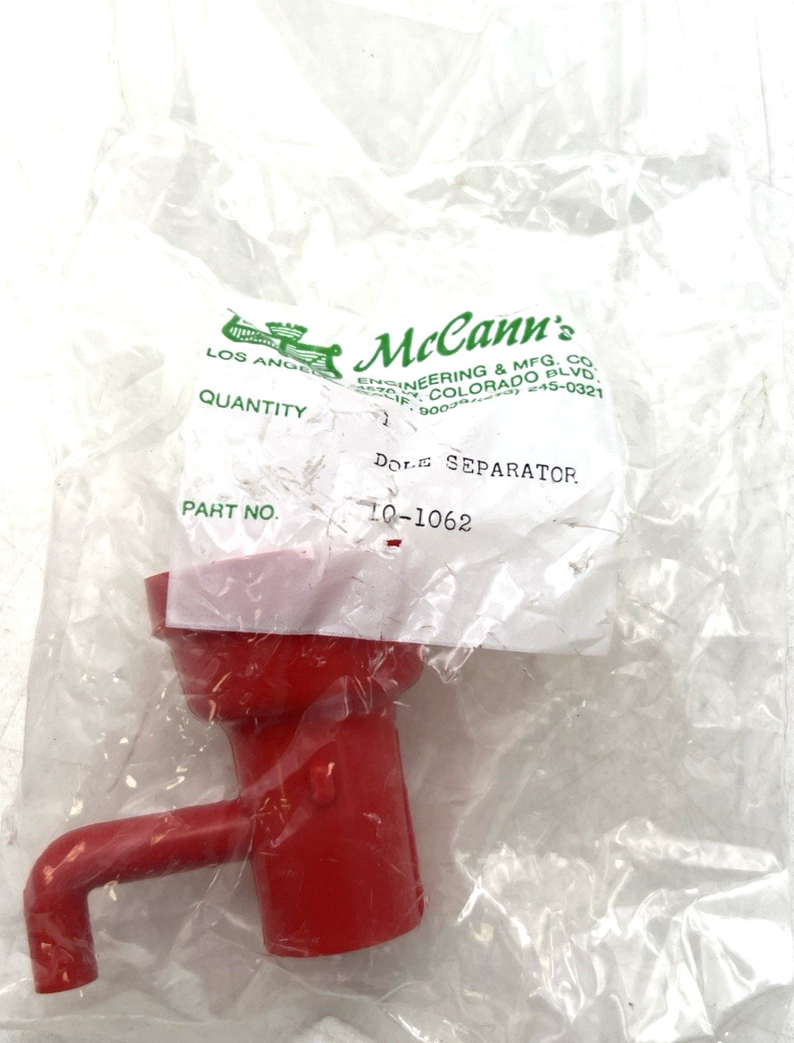 MCCANN’S 10-1062 DOLE SEPARATOR SODA SYRUP FROM CARBONATED WATER NEW