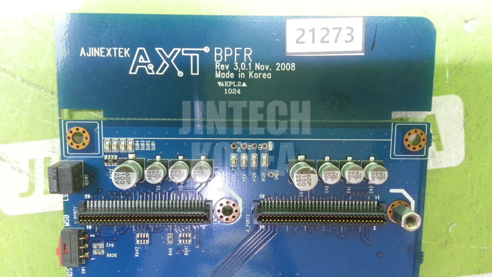 AJINEXTEK AXT BPFR Rev 3.0.1 PCI Motion Control Board Nov. 2008 -Tested