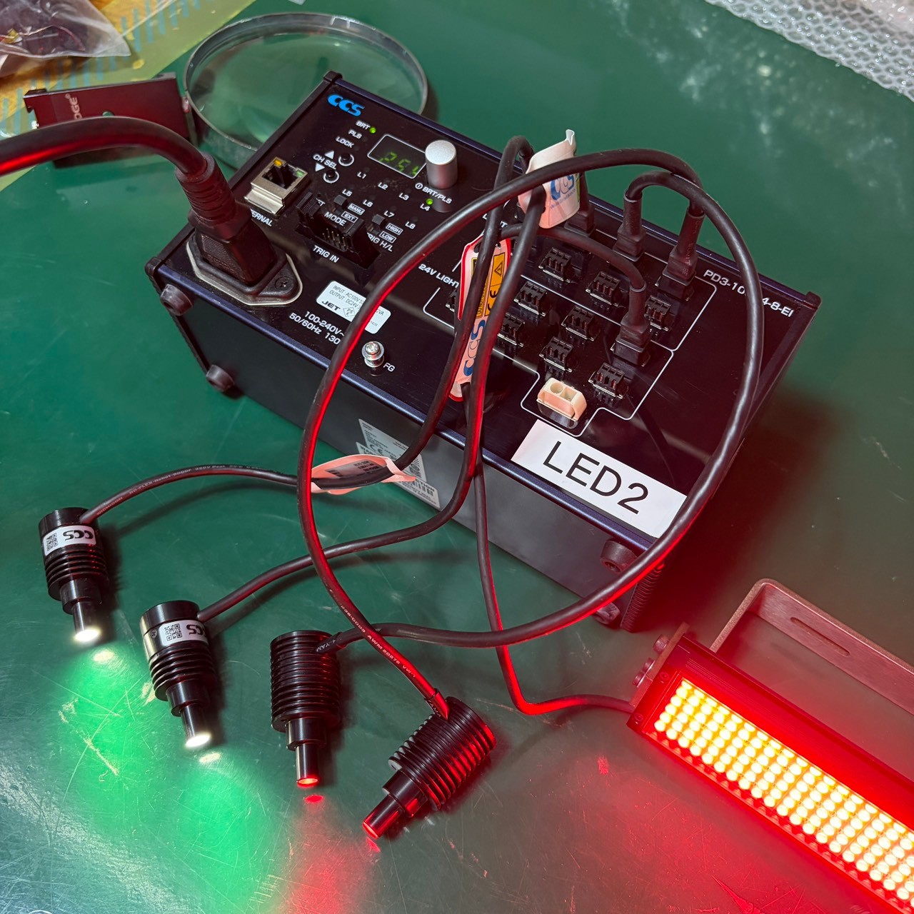 CCS PD3-5024-4-EI Control Unit MISSING LAMP as in photos, sn:9464, Tested, DHL