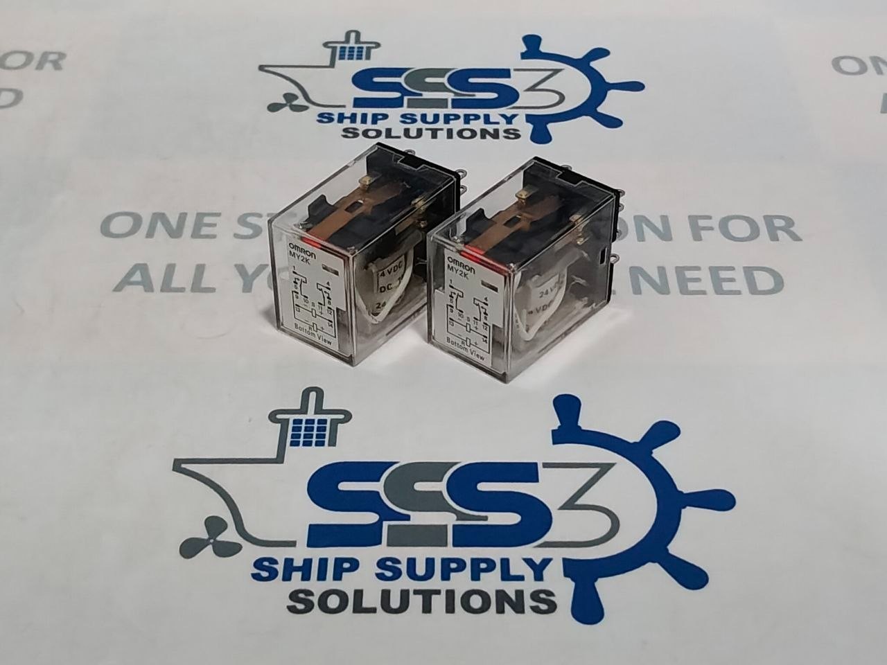 Omron MY2K DC24V Keep Relay D-42821-1 Relay Size 21.5 x 42.4 x 28