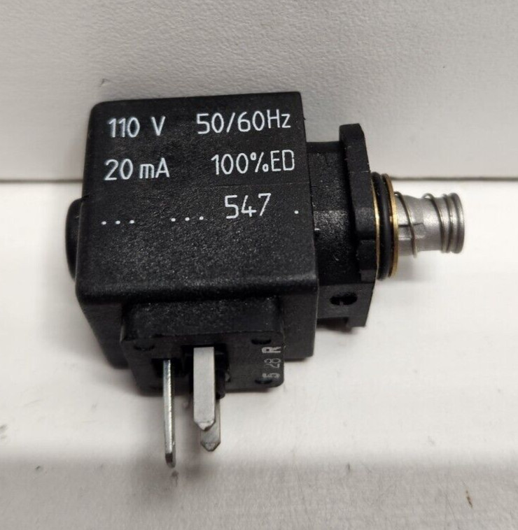 NEW OLD STOCK! REXROTH 110V SOLENOID VALVE COIL 547
