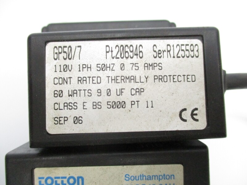 TOTTON GP50/7 110V 0.75A NSNP