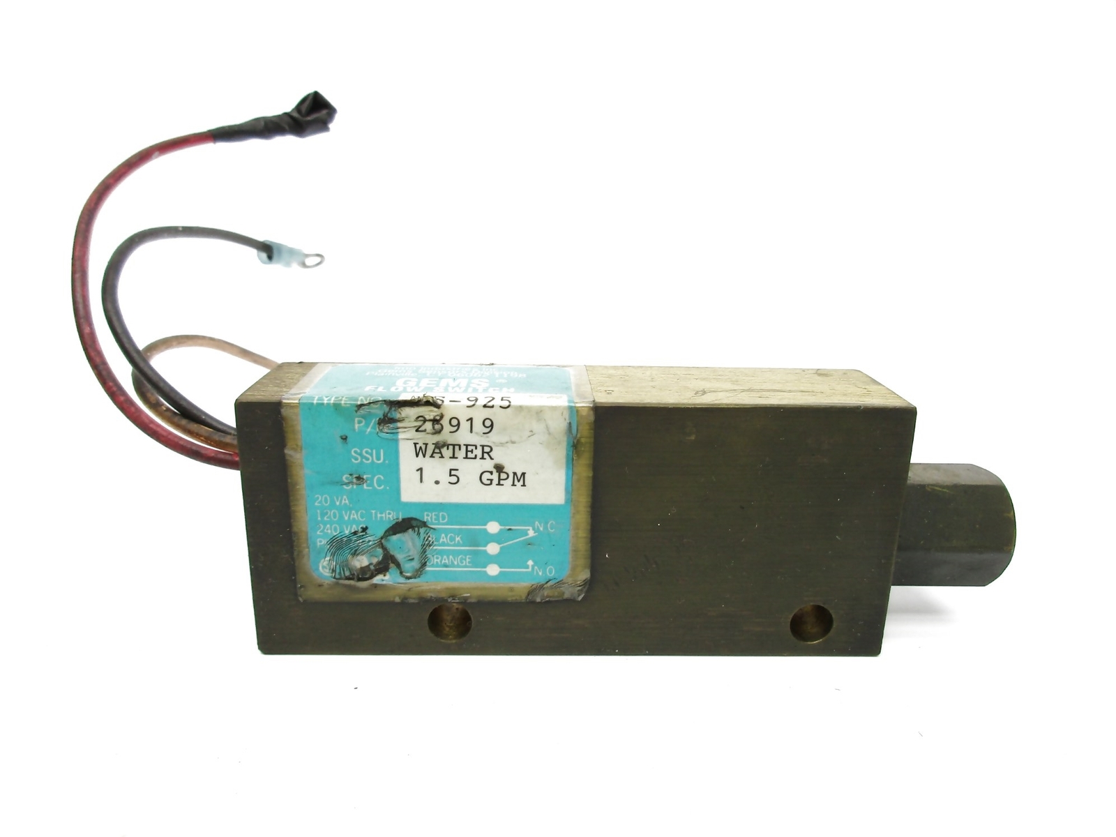 GEMS SENSORS 26919 FS-925 UNMP