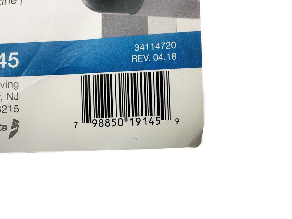 Barette Handrail 90 Degree Post Return – Matte Black 73019145 NEW FREE FAST SHIP