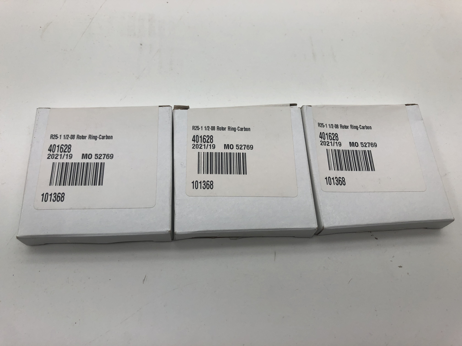 (QTY 3) 401628 ROTOR RING-IMPELLER CARBON R25-1.5-08