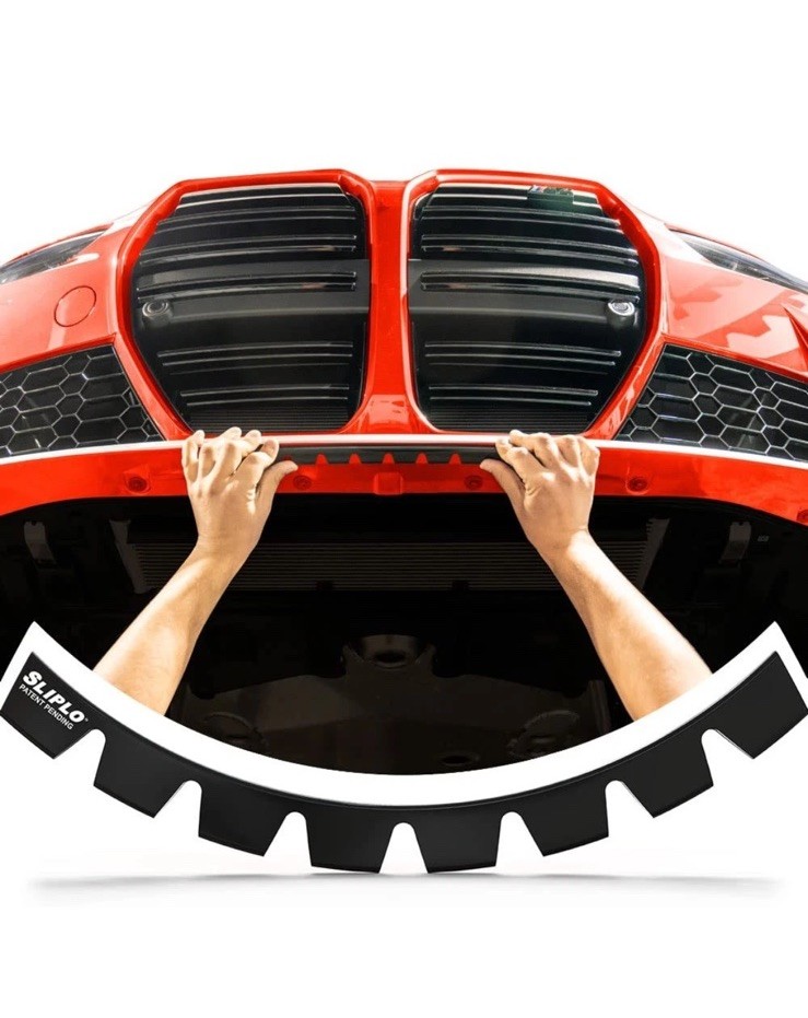 6 Pack Front Bumper Scrape Guard Skid Plate for Lowered Cars & Splitters
