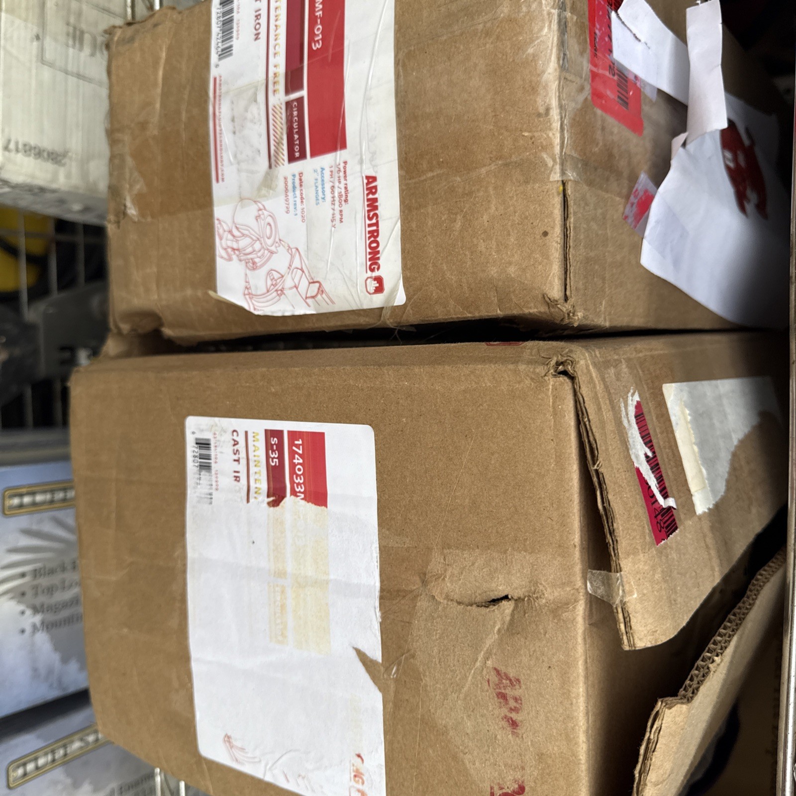 Armstrong 174033MF-013 S-35 BF Cast Iron In-Line Pump 1/6 hp