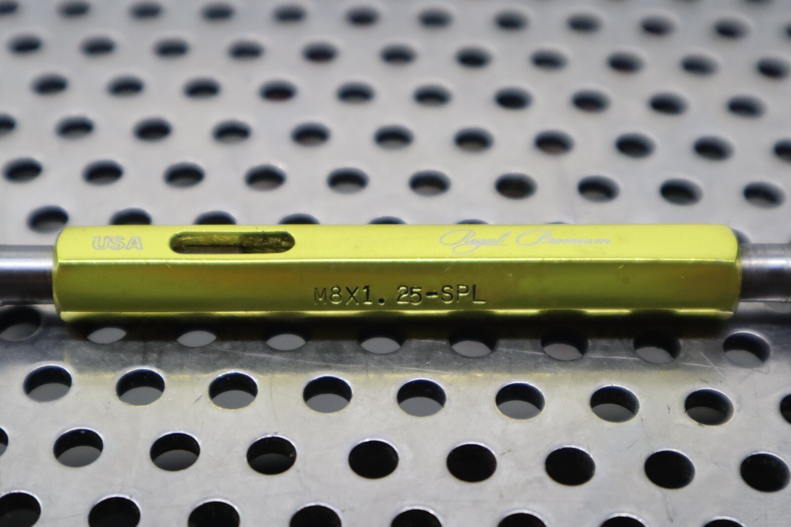 Regal Premium M8X1.25-SPL GO-7.112mm NOGO-7.010mm Thread Plug Gage Used