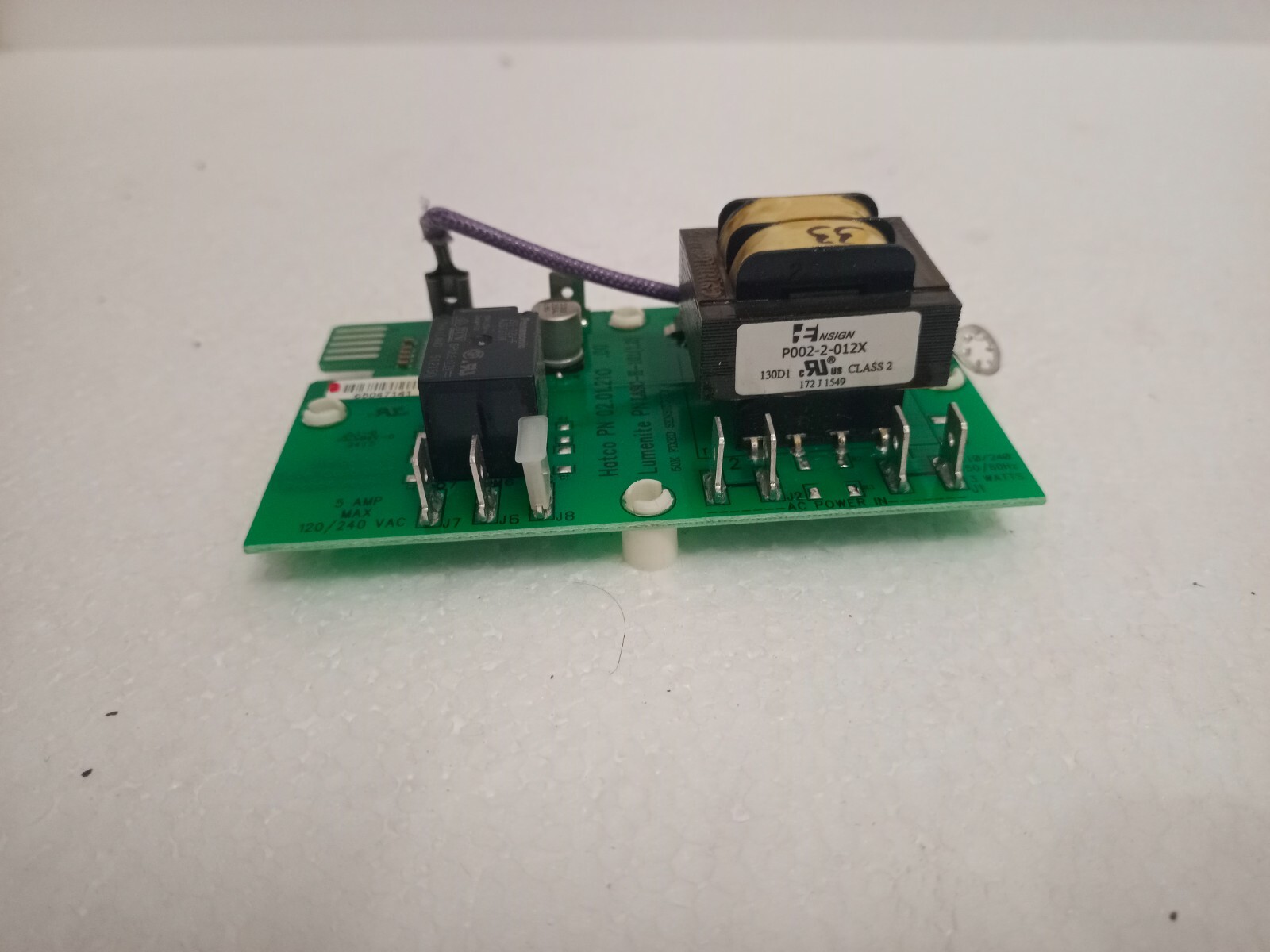 Hatco 02.01.210 Low Water Cut-off Board 120/240 VAC