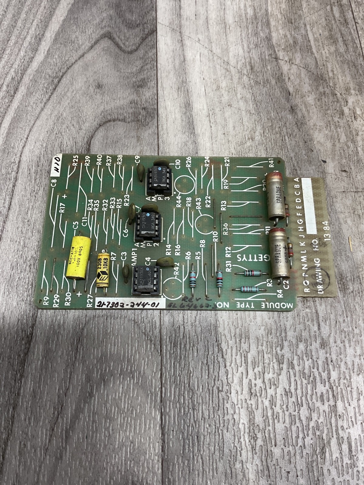 GETTYS 11-0102-102 Computer Curcuit Board #4056C49
