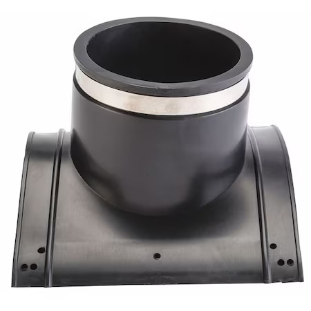 Flexible Tap Saddle Tee, Plastic, 4.3 Psi, Dxts-4