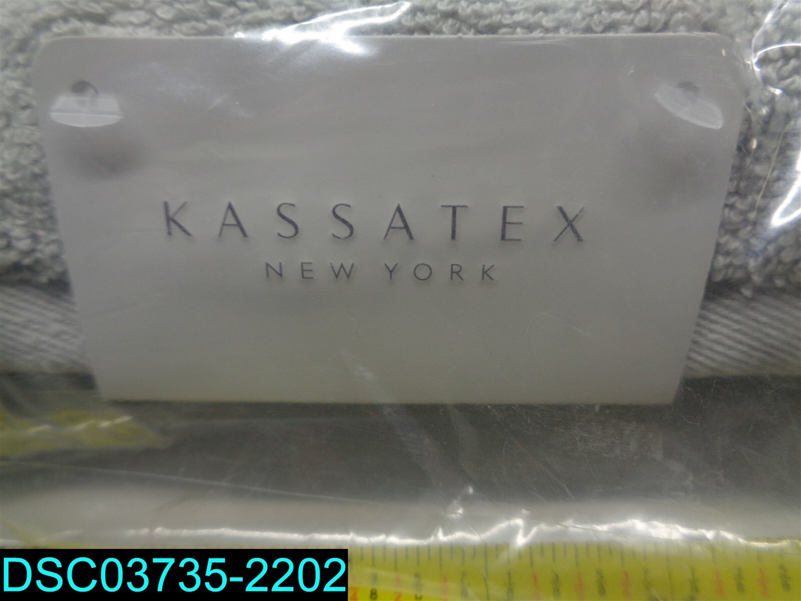 Kassadesign Brights Collection Wash Towel, Dolphin Grey 696445218638 KDN-113-DPG