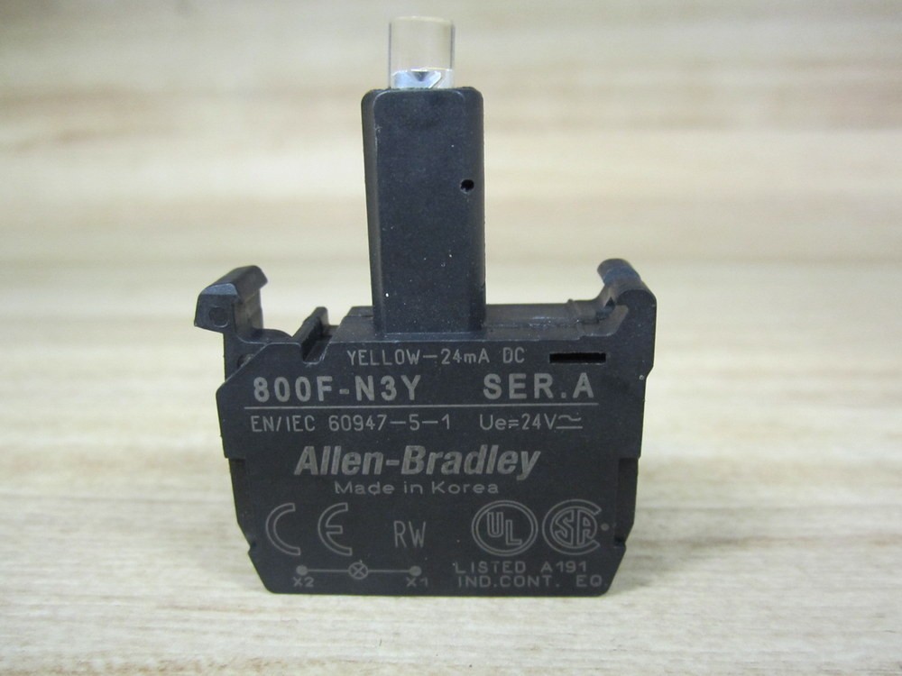 Allen Bradley 800F-N3Y Integrated LED Module 800FN3Y