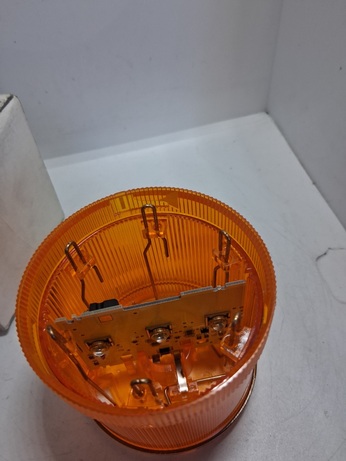 WERMA 644-380-55 STACK LIGHT AMBER LED 24VDC NIB