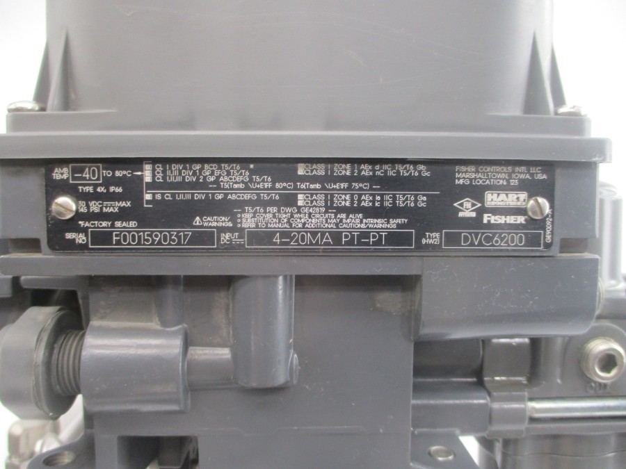 BAUMANN 84021SI DVC6200 30VDC 5-15PSI 1″ NSNP