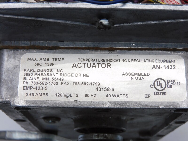 KARL DUNGS EMP-423-5 120V 0.65A (AS PICTURED) UNMP