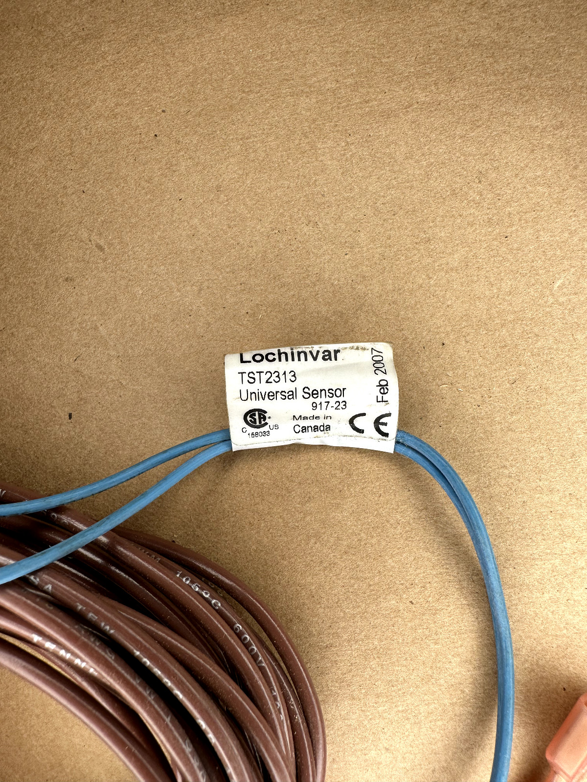 Lochinvar TST2313 universal Temperature Sensor 917-23