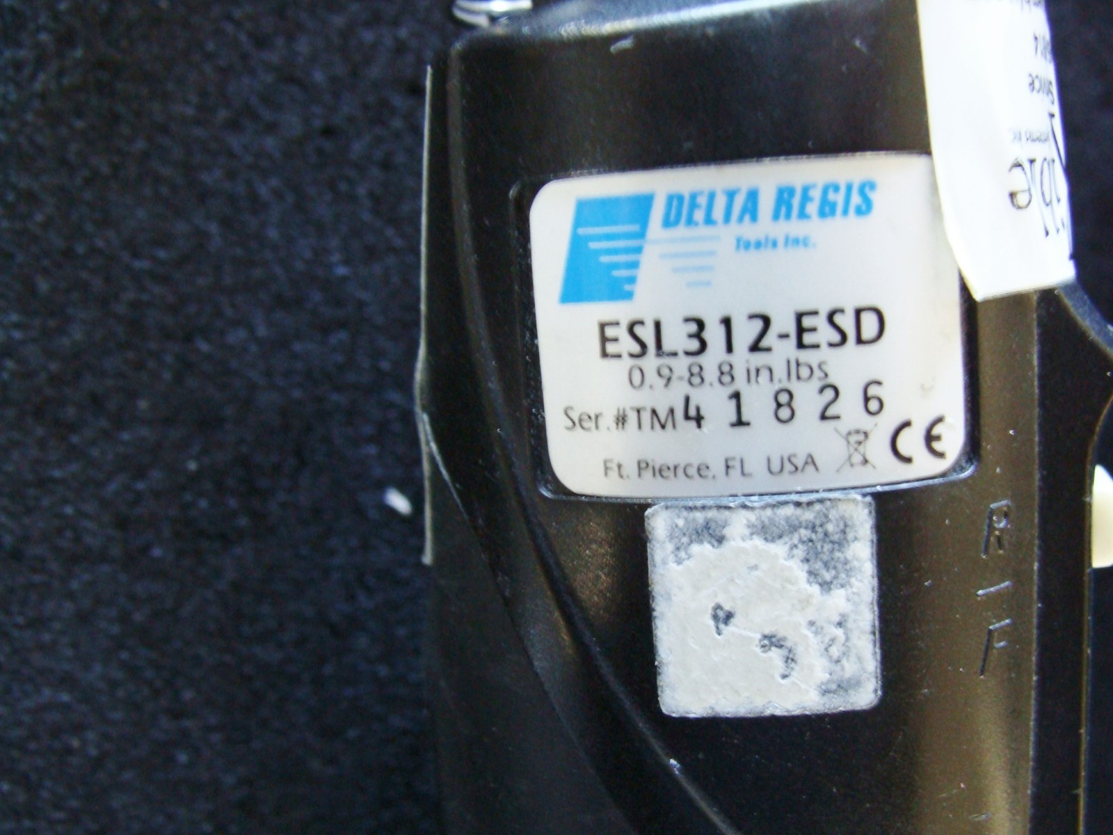 Delta Regis ESL312-ESD 0.9-8.8″ lBS. W/ect326. Made in USA. #5225