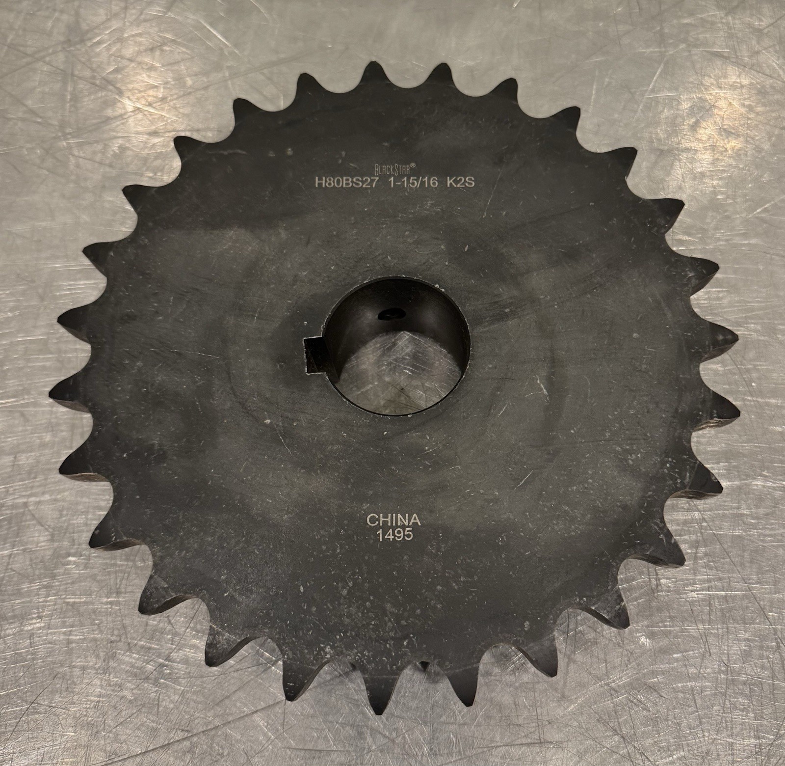 Black Star H80BS27 1-15/16 K2S Sprocket Gear 27 Tooth NEW! FREE SHIPPING!