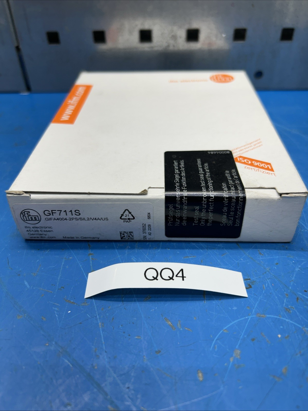 NEW SEALED IFM EFECTOR GF711S GIFA4004-2PS/SIL2/V4A/US Ships from 🇺🇸