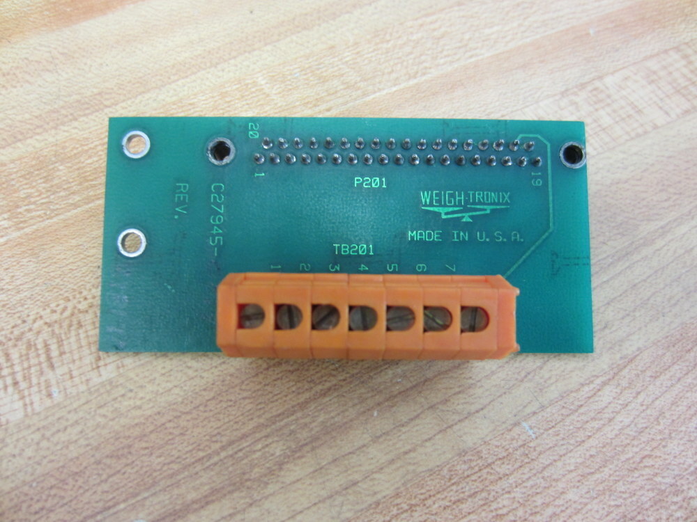 Weigh-Tronix C2945 Terminal Board C2945-0011