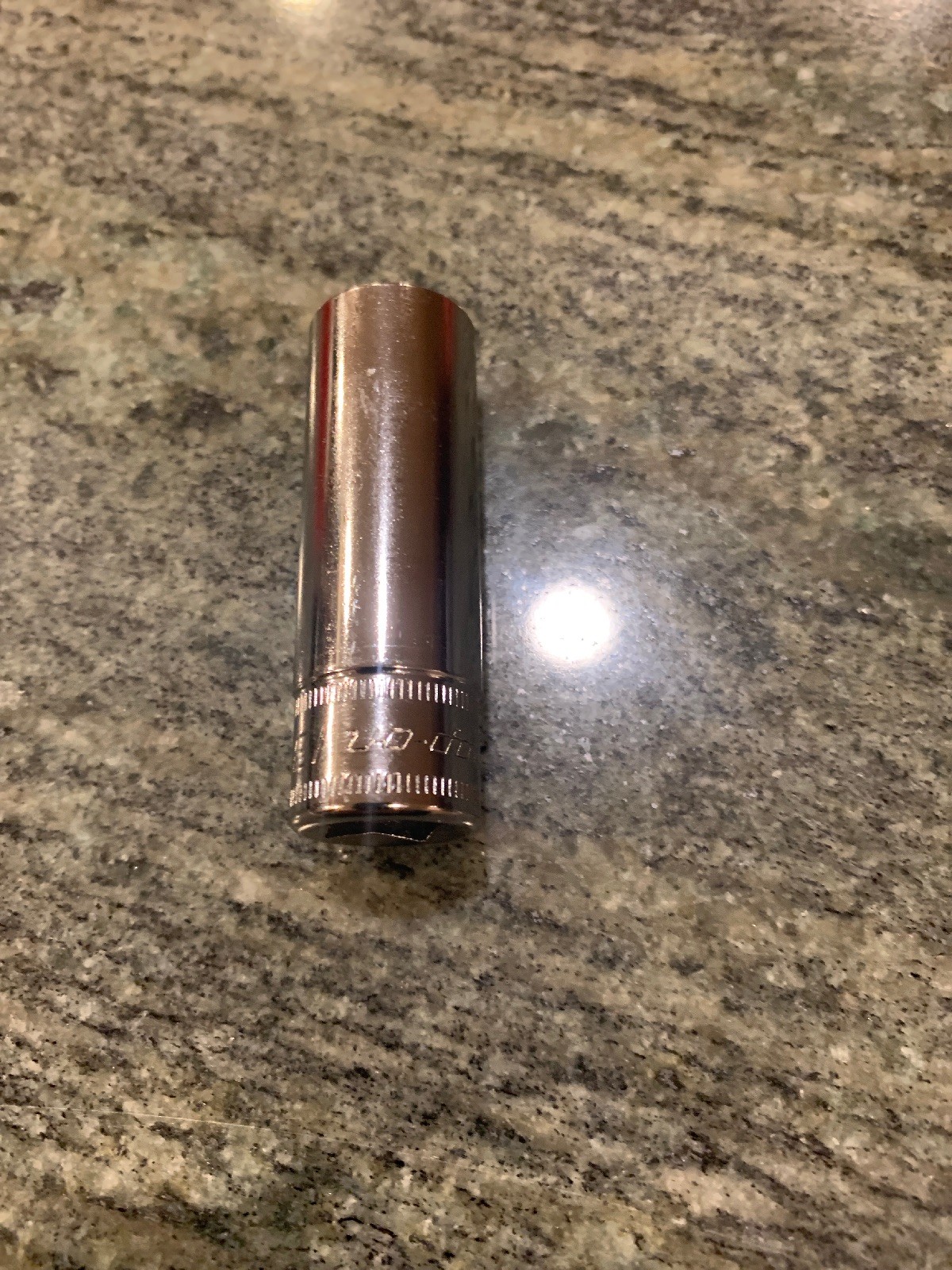 snap on sfsm13 3/8 drive 13mm 6 point metric deep chrome socket new