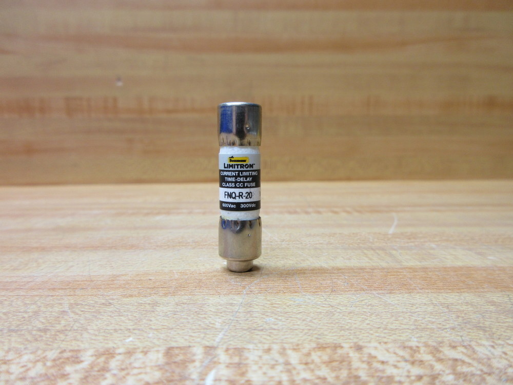Buss FNQ-R-20 Bussmann Fuse Cross Ref 4TWK9 (Pack of 6)