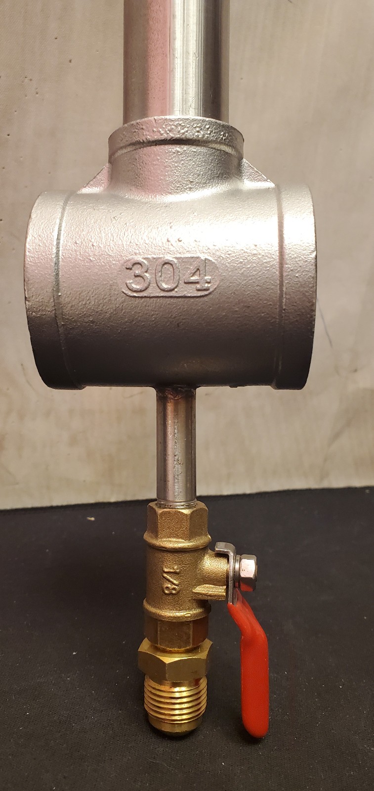 1-1/4 X 3/4 Propane Gas Forge Furnace Burner, High Pressure Cast-Iron Burner Hea